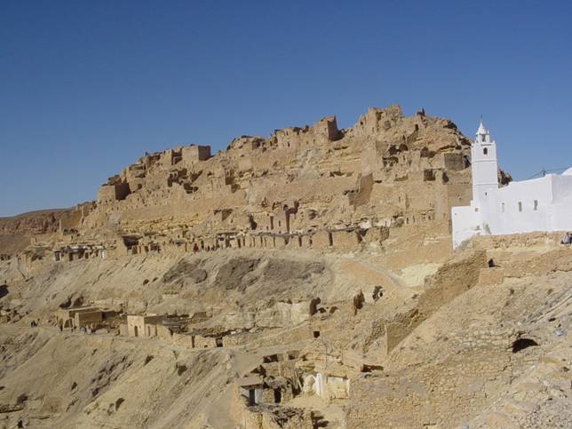 Chenini en Tunisie