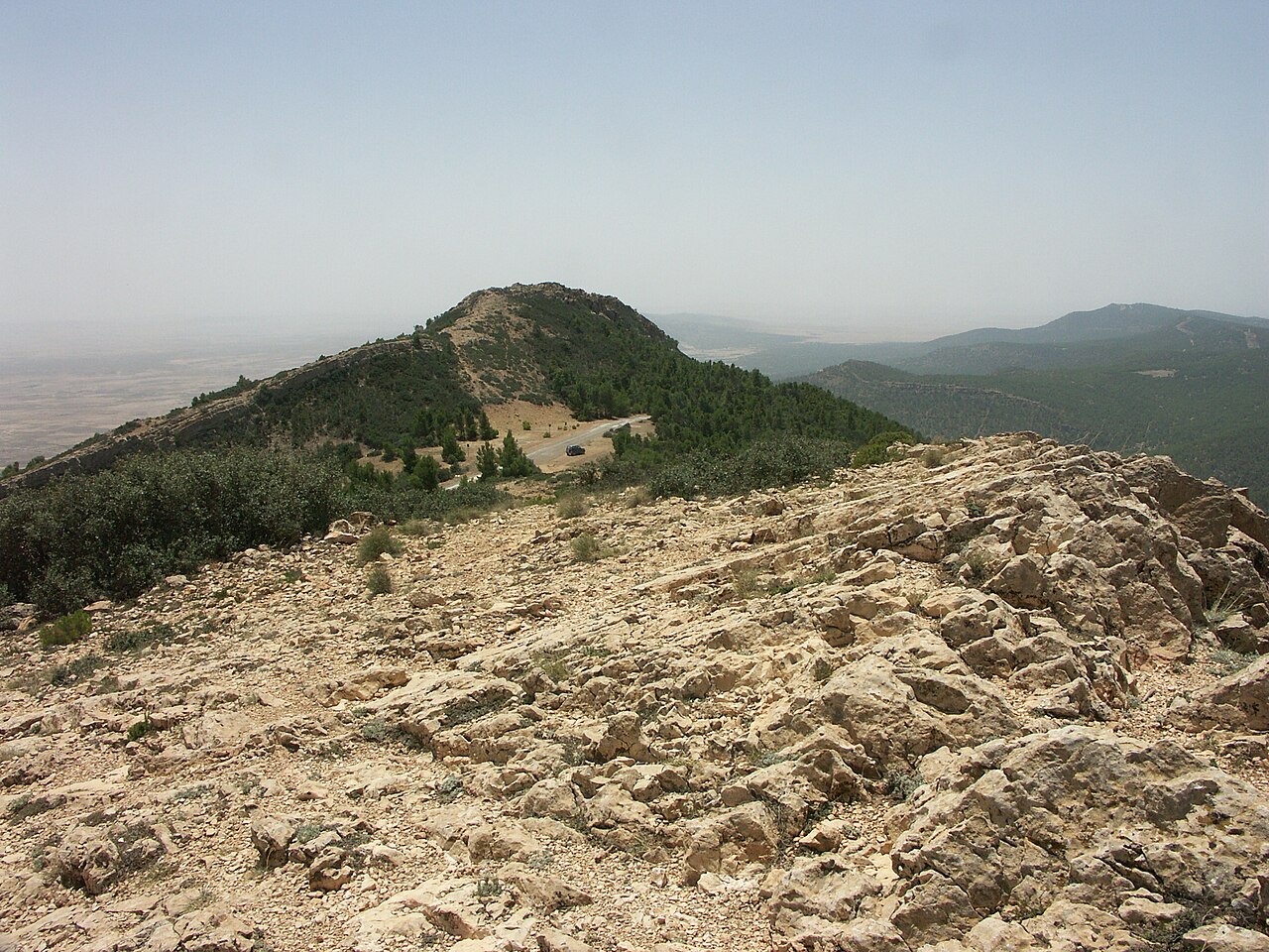 Jebel Chambi en Tunisie
