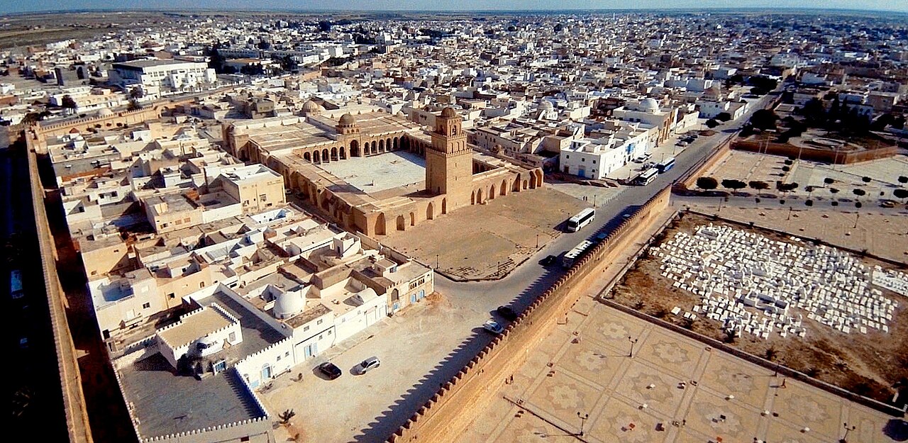 Medina de Kairouan en Tunisie
