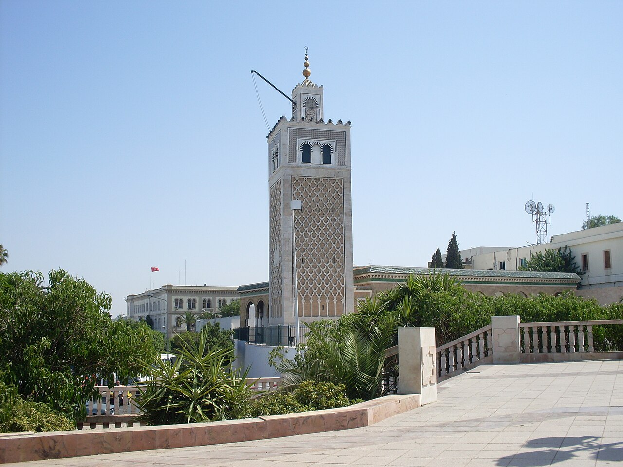 Mosquée de la Kasbah en Tunisie