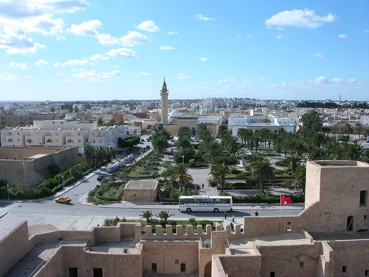 Plage de Monastir en Tunisie