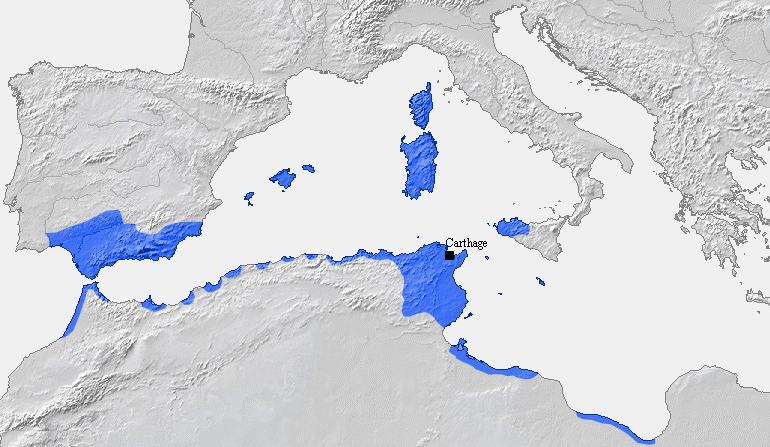 Ports puniques de Carthage en Tunisie