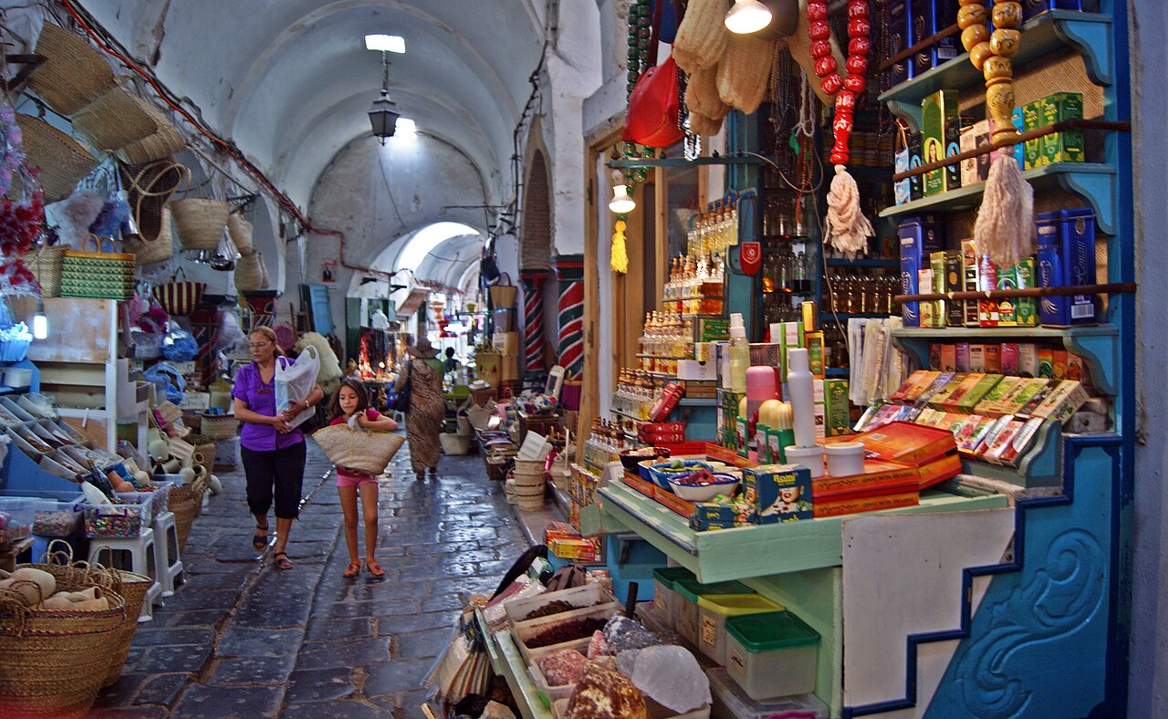 Souk El Attarine en Tunisie