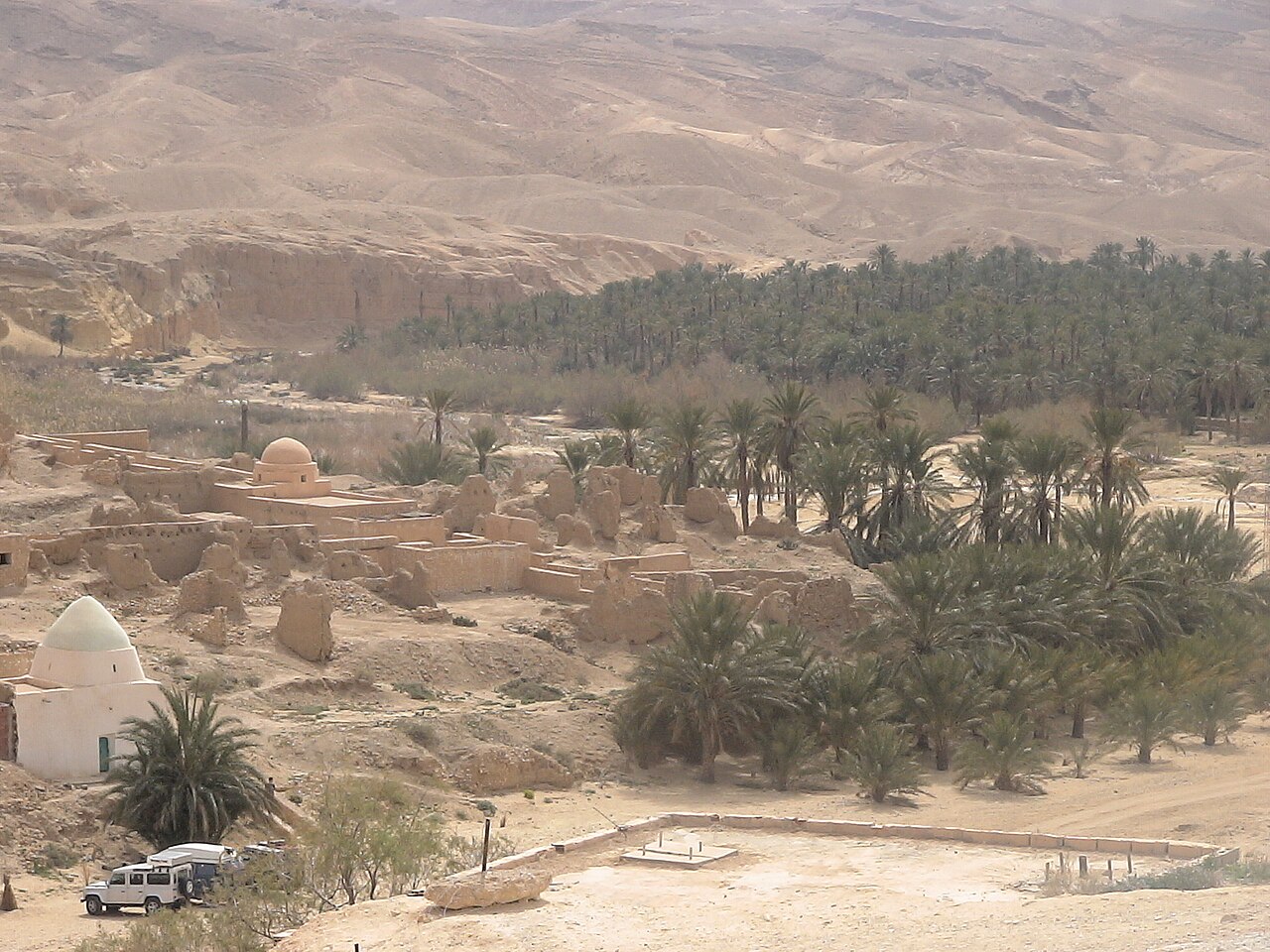 Tamerza en Tunisie