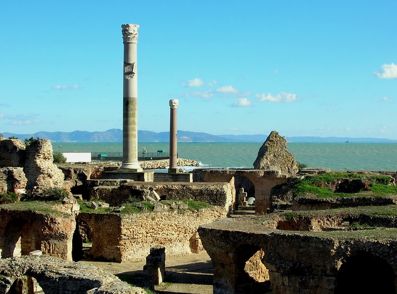 Thermes d'Antonin en Tunisie